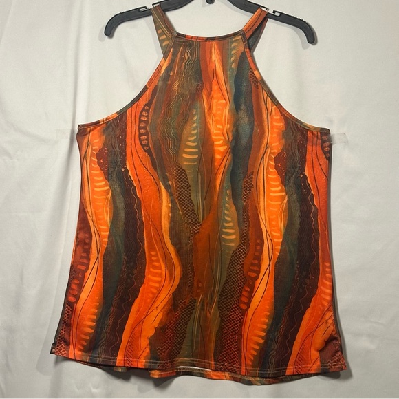 Women's Multicolor Halter Top - Picture 3 of 3